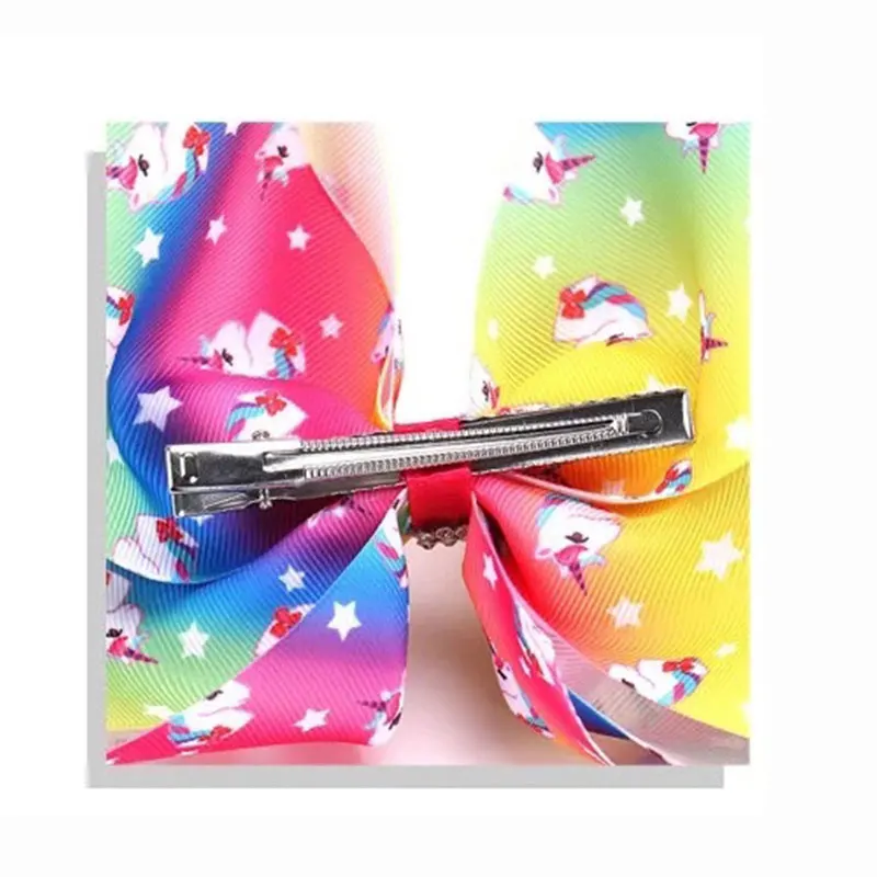 Тюрбан заколка для волос малышей Детская повязка на голову с единорогом