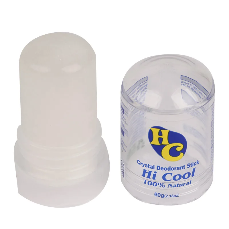 100% натуральный дезодорант, антиперспирант, 60 г, Hi Cool Clear Crystal, дезодорант, палочка для подмышек, антипот, крем, паста от AliExpress WW