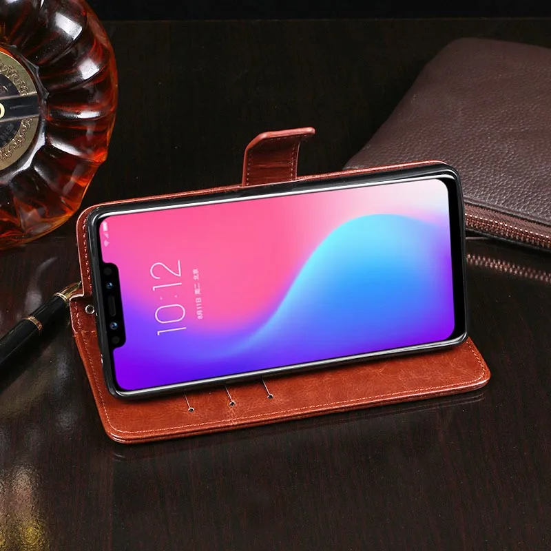 Чехол для Lenovo S5 Pro 6 2 дюйма деловой флип-кошелек кожаный чехол телефона аксессуары