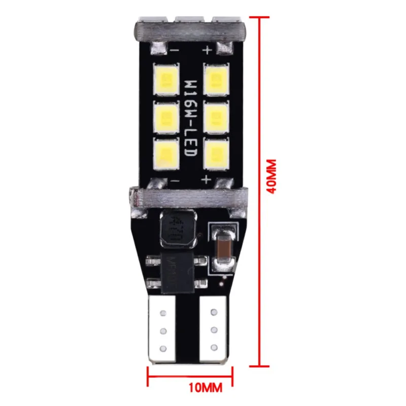 Сигнальный сигнал поворота автомобиля T15 декодирующий заднего хода яркий