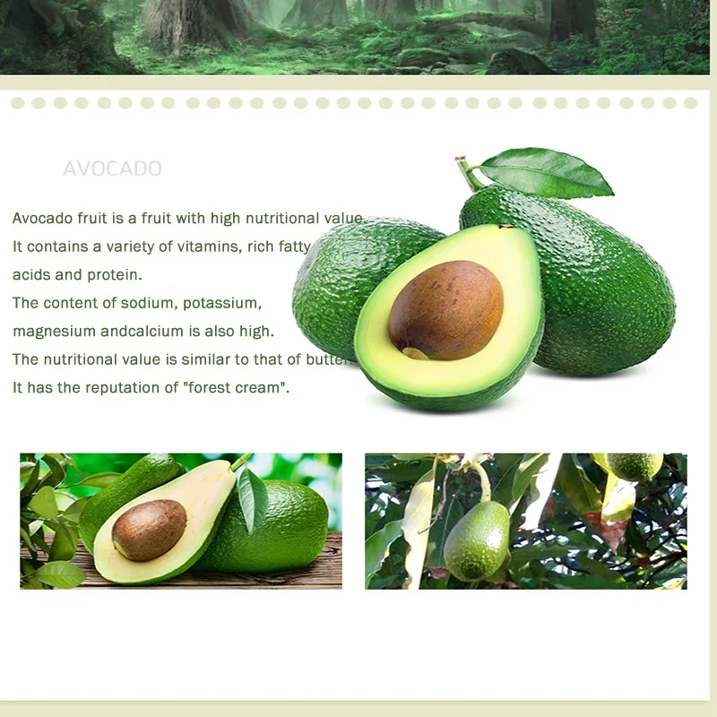 Новый авокадо антифриз отбеливающий крем для лица увлажнитель без Ageless против