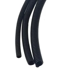 1 м нейлоновый внутренний диаметр 36 мм 48 мм гофрированная трубка для автомобиля гофрированная трубка изоляционная проволока кожух ремня гофрированный корпус