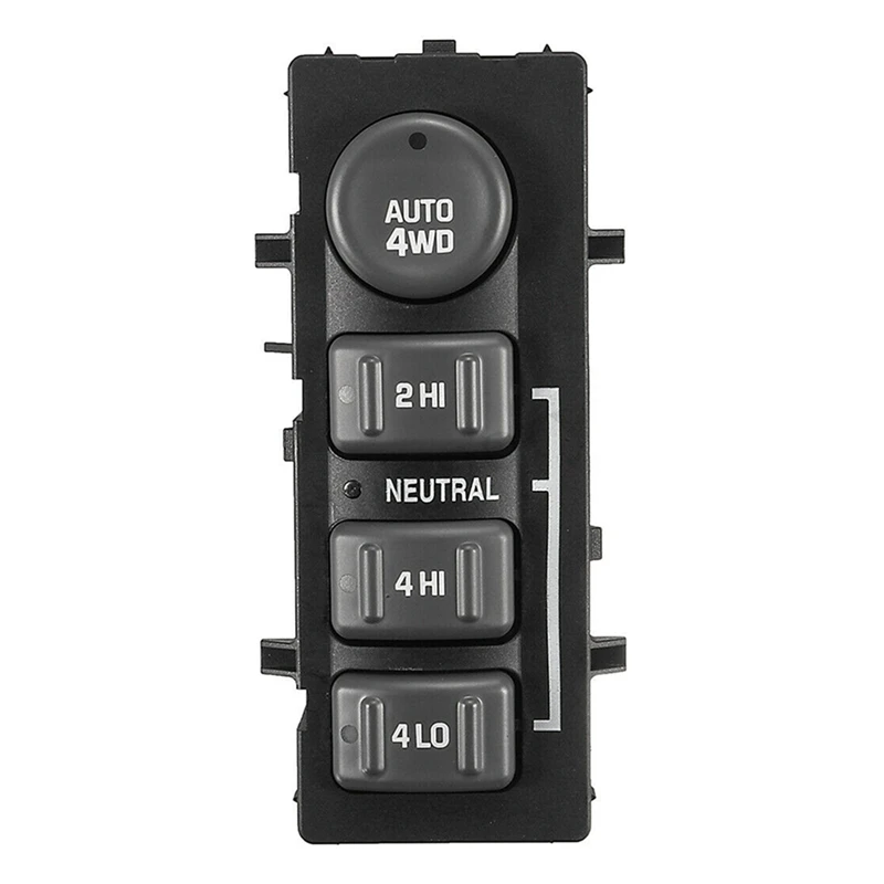 

15709327 4 Wheel Drive Control Switch 4WD 4X4 Transfer Case Button for Chevrolet AVALANCHE Silverado TAHOE GMC Sierra