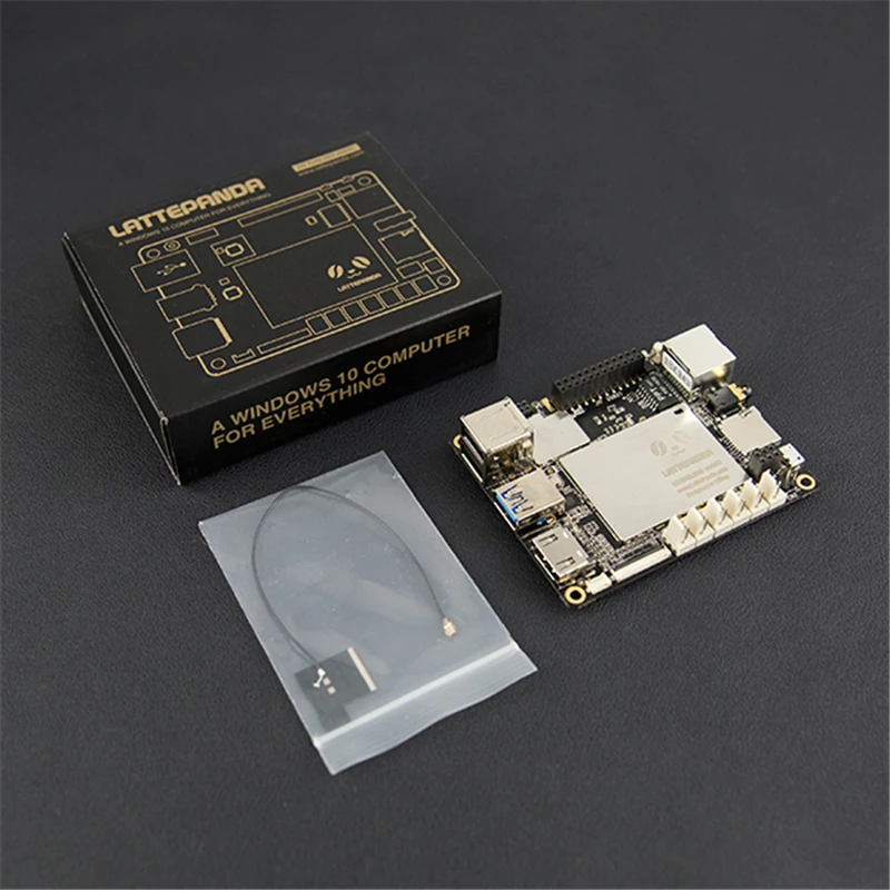 AiSpark LattePanda V1.0-Мощный мини-ПК с Windows 10, 2 ГБ/32 ГБ, с домашней лицензией