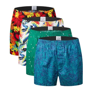 3 шт.упаковка, мужские хлопковые трусы-боксеры