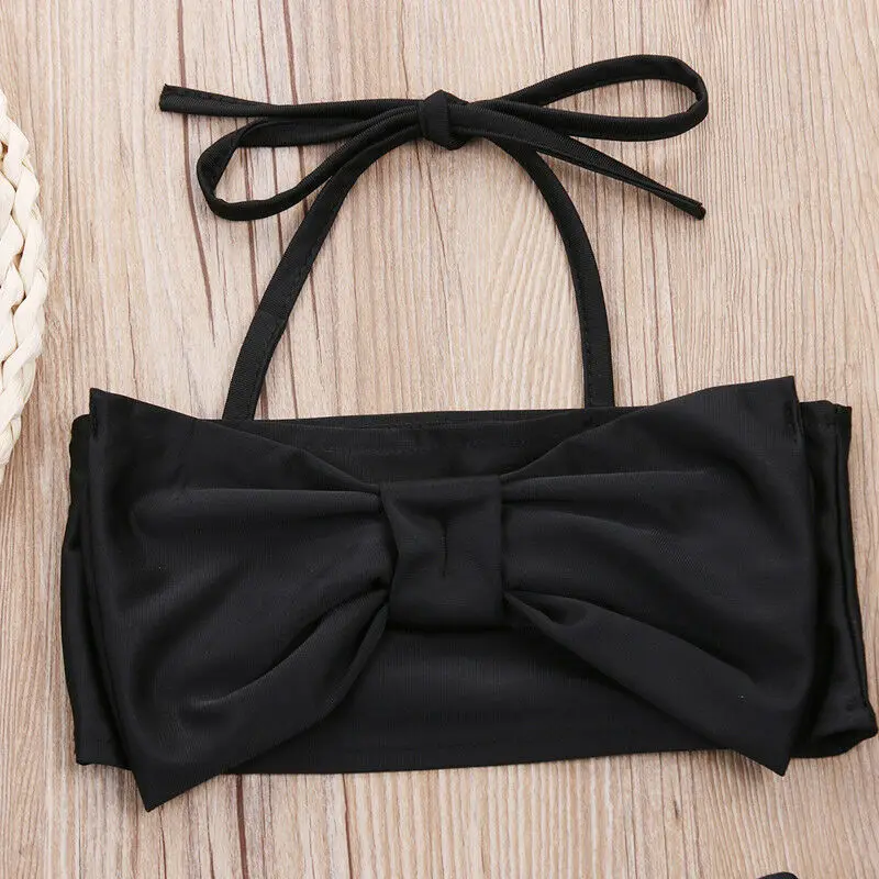 2019 комплект бикини для девочек купальный костюм в полоску 2 предмета | Мать и