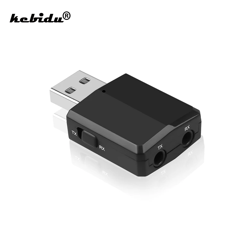 Адаптер Bluetooth 5 0 для передачи внешней аудиосистемы ZF 169 Plus USB 3 в 1 портативный