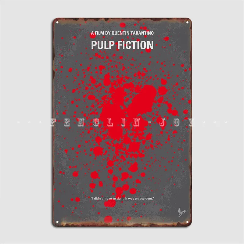 

Криминальное художественное изображение минимальный постер фильма The Lives O металлический знак клуба барная пещера Смешные Фотообои