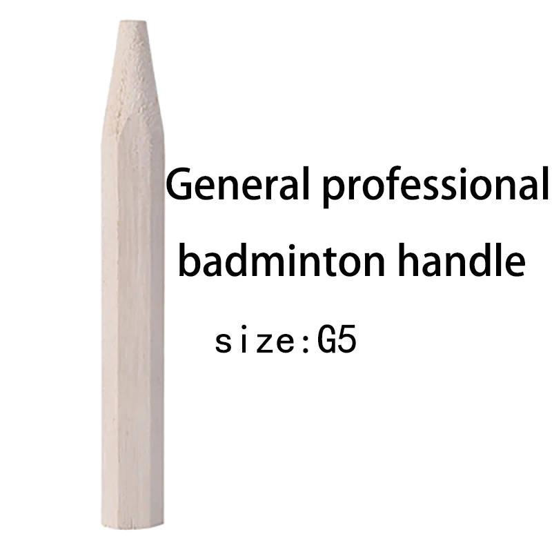 

Alpha 2PCS Badminton Handle Accessories Advanced Poplar Professional Racket Wood Handlle Grip Repair of Badminton Racket