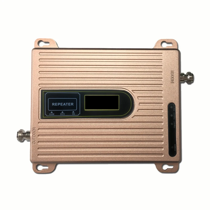Трехдиапазонный усилитель сигнала 2G 3G 4G GSM 900 DCS LTE 1800 FDD 2600 повторитель мобильного