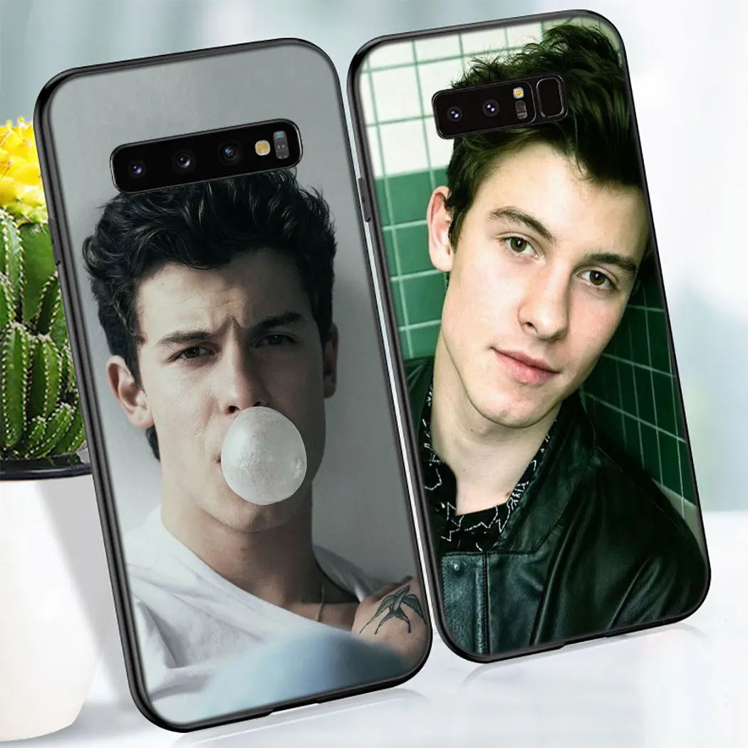 Y69 Shawn Mendes Мягкий силиконовый чехол для Samsung Galaxy Note 8 9 S10 S9 S8 Plus Lite S10E S6 S7 Edge|Бамперы| |