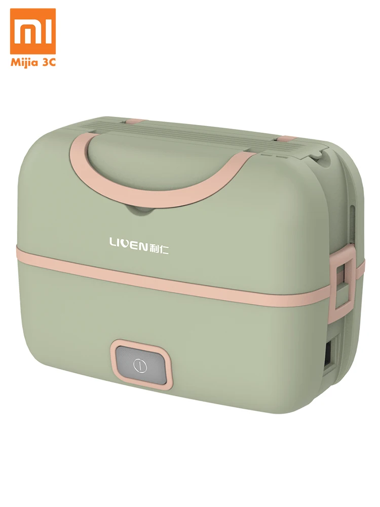 

NEW2022 Xiaomi Liren Portable Cooking Electric Lunch Box Multifunctional Plug-in Electric Heating Cooking Large Capacity Double