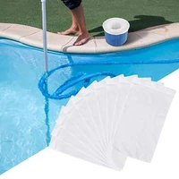 5 10pcs round pool skimmer filter nylon mesh design household filter swimming pool daily care swimming pool tool accessories