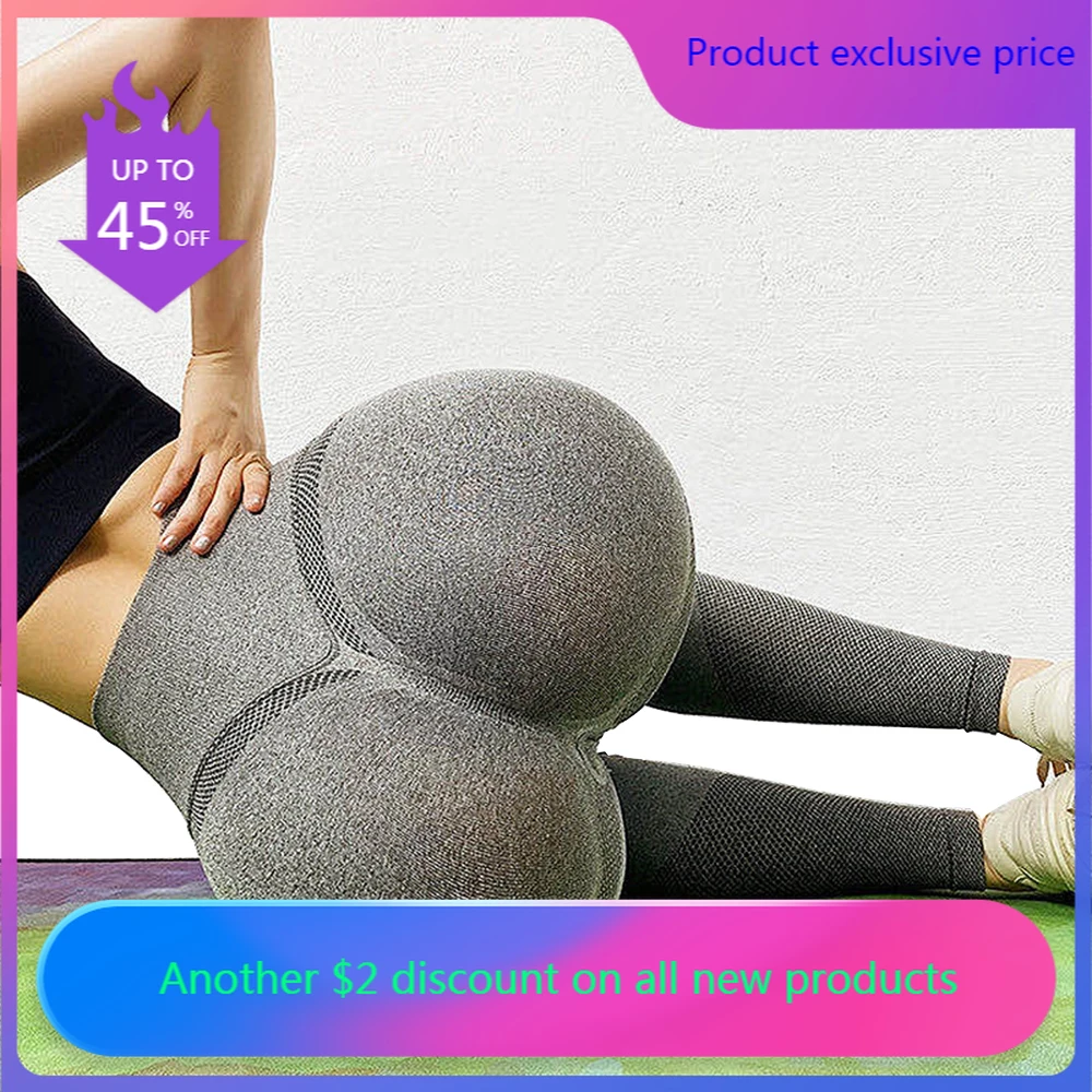 

High Waist Seamless Women's Leggings Tight Push-up Yoga Pants Sports Nylon Running Gym Sports Girls Leggings