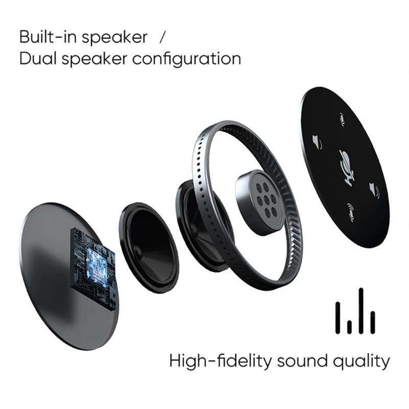 

K3NB Omnidirectional Mic with 360 Voice Pickup Touch-Sensor Microphonr for Video Conference, Skype Chatting, Interview