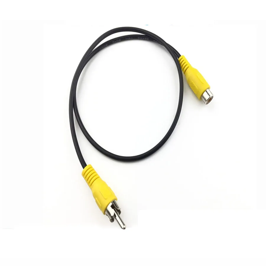 EClyxun 1 шт. RCA Автомобильная навигационная линия AV видео аудио сигнальный спутник