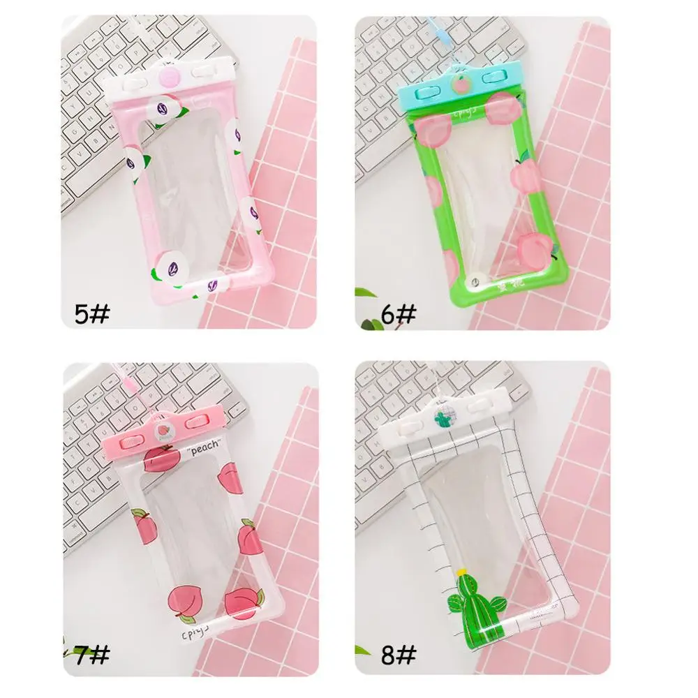 Универсальный для мобильного телефона сумка милый водонепроницаемый отпечаток