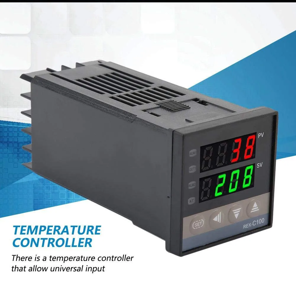 

Digital Thermostat REX-C100 For Motors Refrigeration Or Heating Products AC Temperature Controller Fixing Accessories For Motors