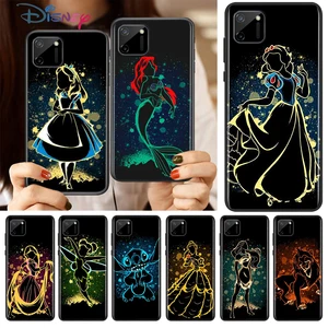elsa ariel princess for oppo reno 10x zoom a ace 2 z find x2 neo lite realme v3 v5 v15 narzo 10 20 pro soft phone case free global shipping