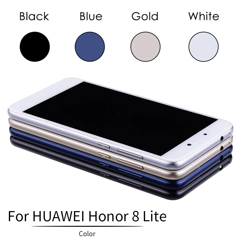 5 2 &quotдля HUAWEI Honor8 Lite ЖК дисплей сенсорный экран с рамкой для Honor 8 Замена lcd @|Экраны