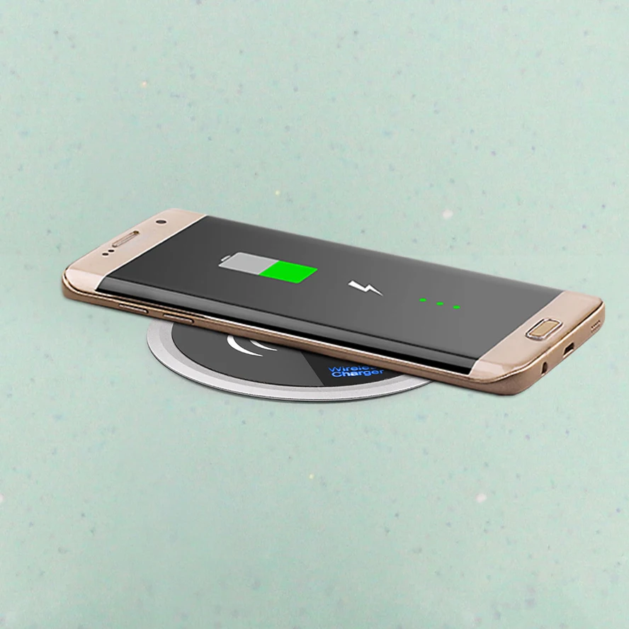 Универсальное беспроводное зарядное устройство Qi для iPhone 8 X 11Pro samsung S9 S10 Note9 8 мебель офисный стол настольная подставка для быстрой зарядки