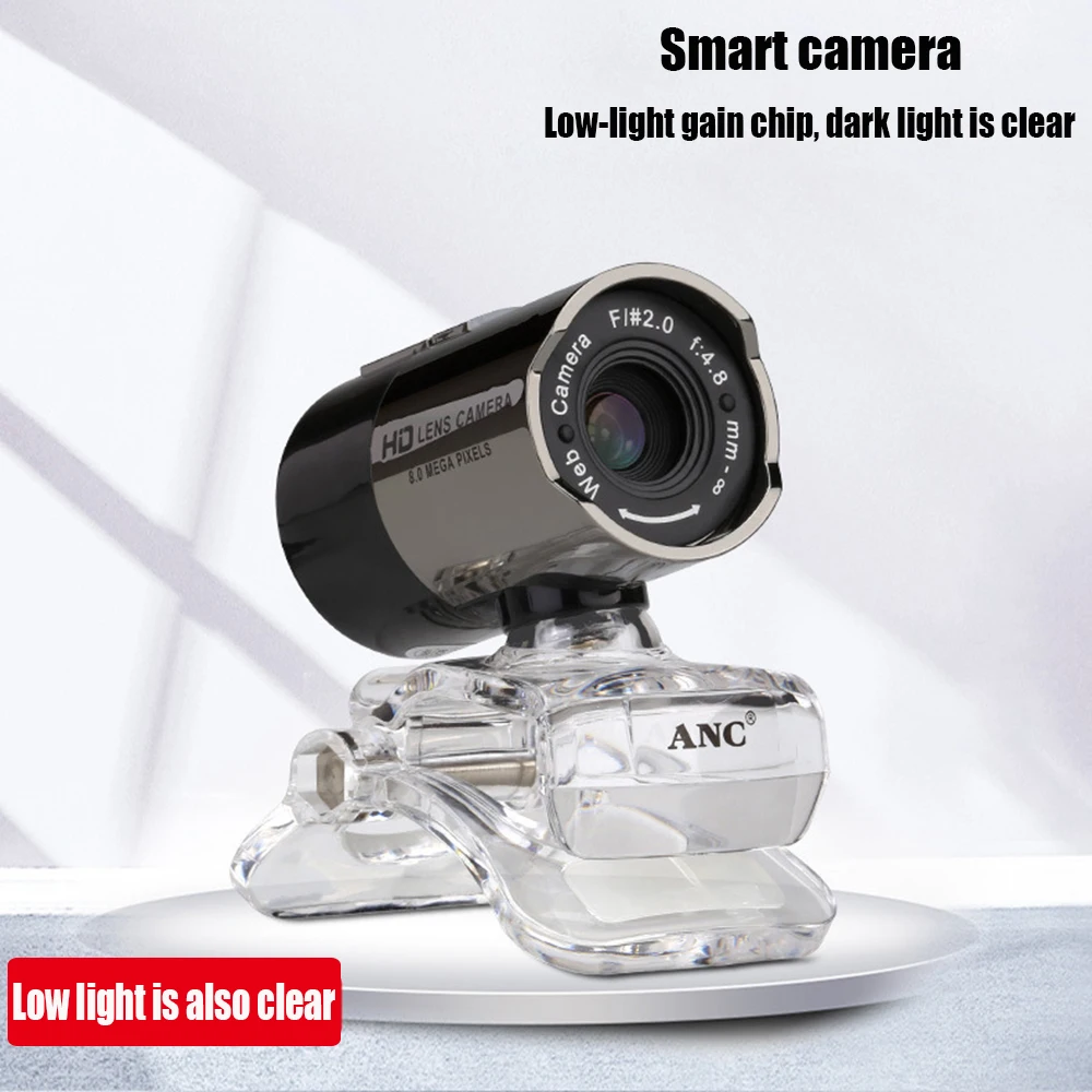 USB 2 0 HD оригинальная веб-камера для ПК ночного видения Бесплатный драйвер HD-камера