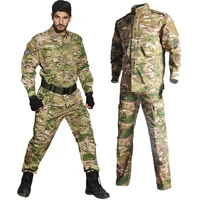 us army suits combat uniform multicam tropic camouflage set topspants military hunting costume hiking clothing ghillie suits