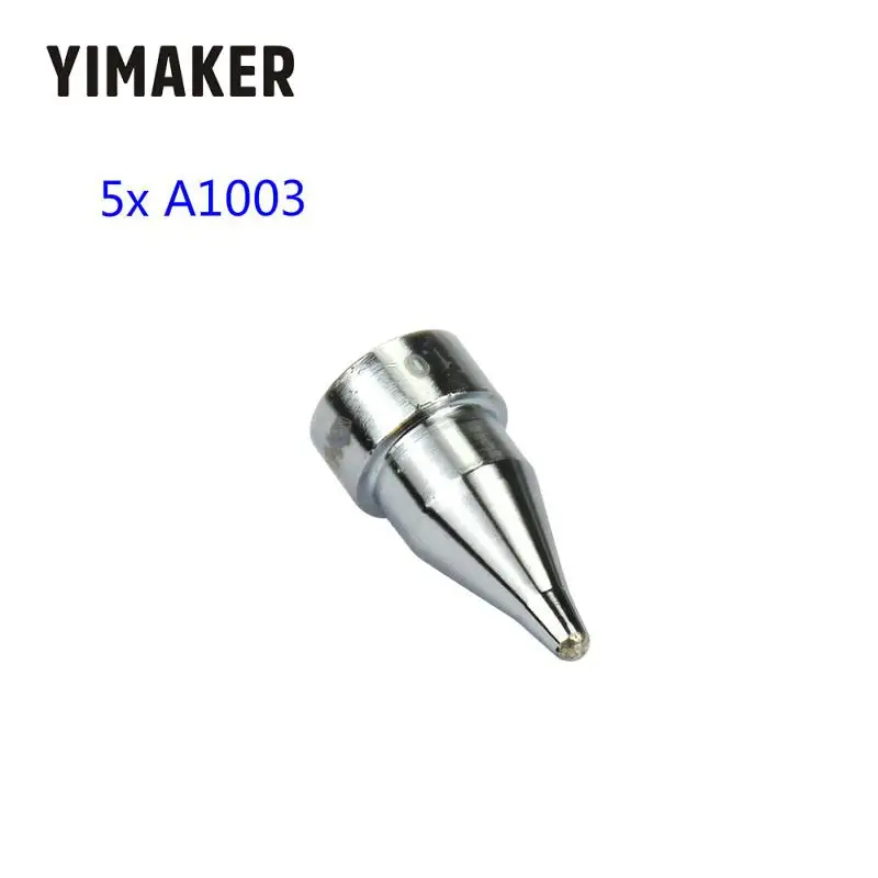 Паяльная насадка YIMAKER 5 шт. A1003 запасная для демонтажа Hakko 802 808 809 807 817|hakko desoldering
