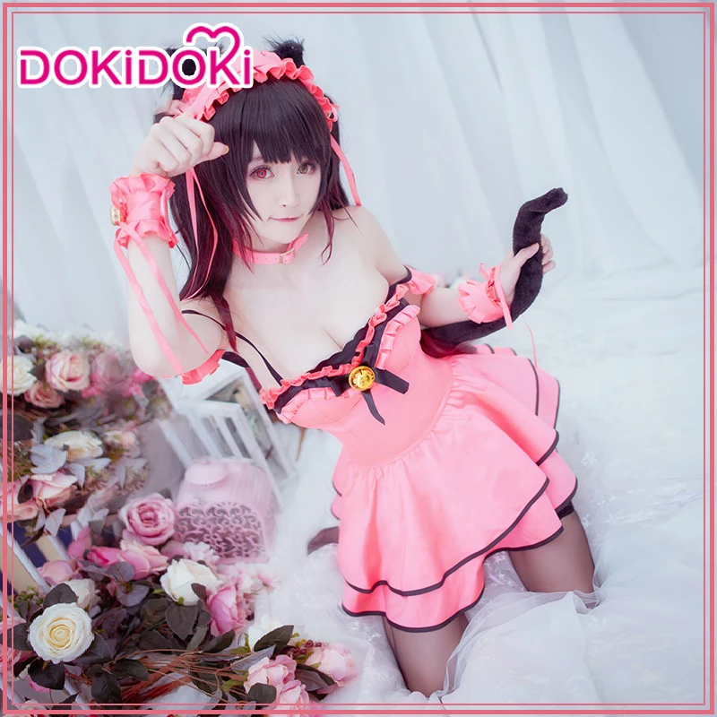 DokiDoki R Косплей из аниме свидание и прямая трансляция токисаки Куруми Женский