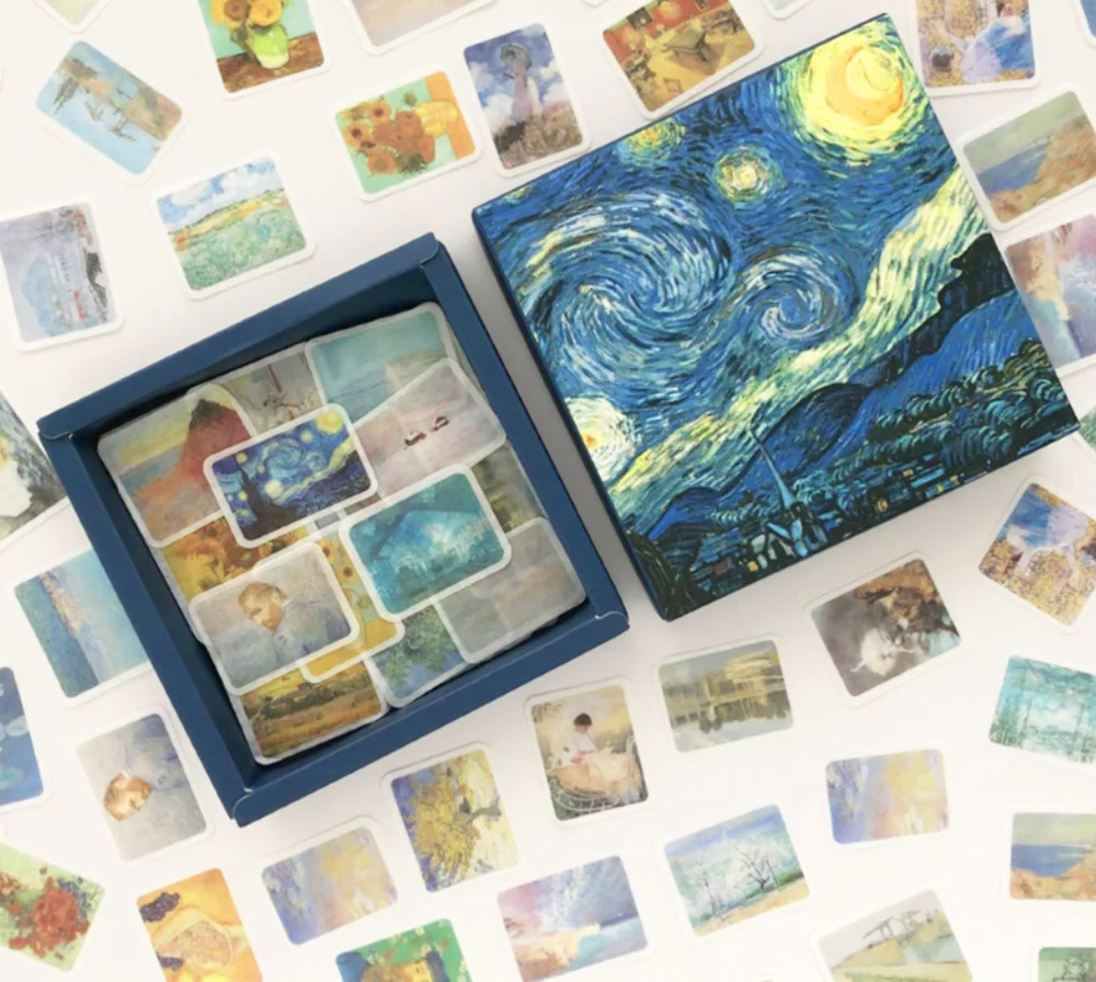 200 шт Ретро Винтаж растение цветок мультфильм васи бумажные наклейки kawaii