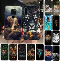 yndfcnb animal tiger phone case for huawei honor 7a 7c ru 5 7 8 8x 9 10 20lite 10i 20i honor play 6 3
