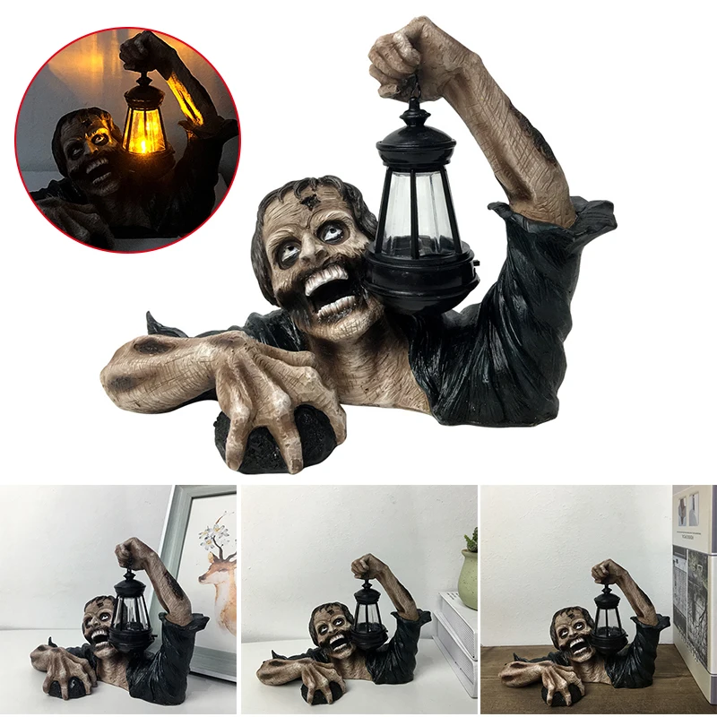 

Zombie Resin Statue Personalized Handmade Crafts Halloween Ornament for Home Garden Courtyard Decoration PR Sale