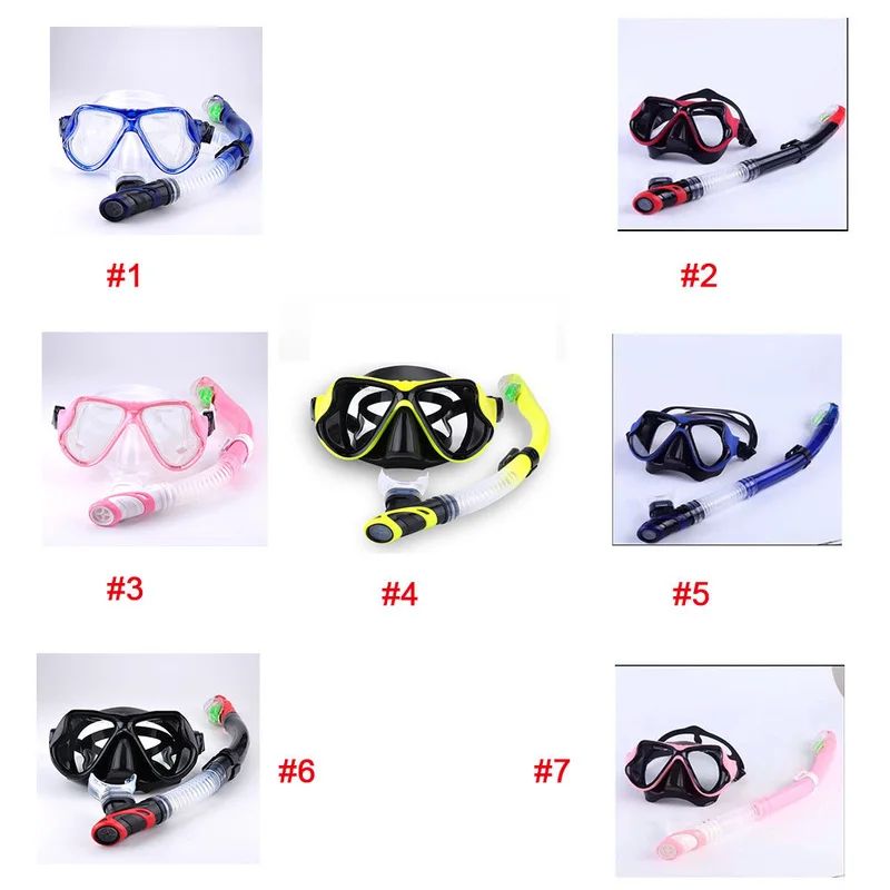 RKD маска для плавания подводного дышащая подводная трубка анти противотуманные