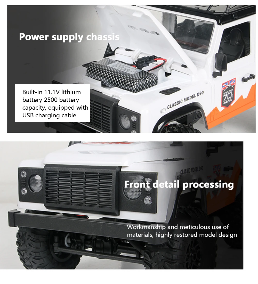 MN D90 1:12 Rc автомобиль 2,4G 4wd пульт дистанционного управления игрушечный автомобиль Собранный автомобиль внедорожный автомобиль скалолазание модель автомобиля игрушка