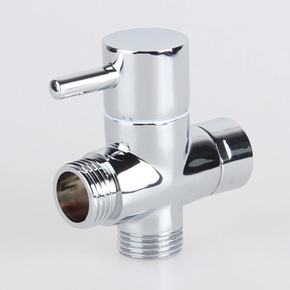 

Bidet Sprayer Diversion Valve Copper Irrigation T adapter For Diverter