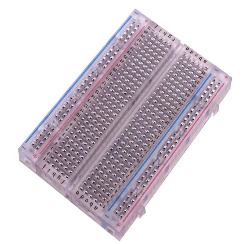 400 точек привязки паяльная печатная плата прозрачная мини-плата для