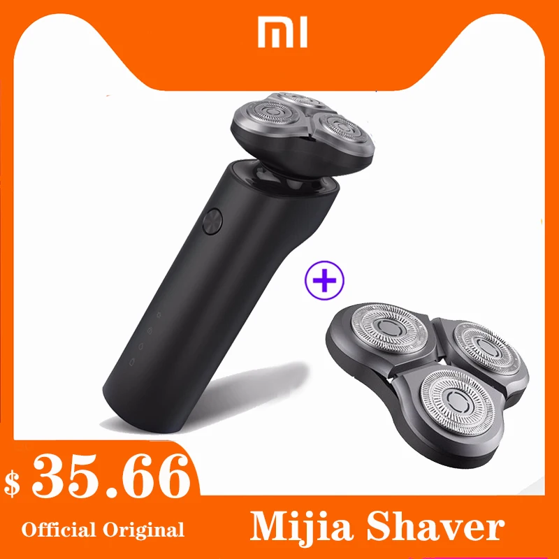 Электрическая головка для бритья XIAO MI MIJIA 3D аккумуляторная Сменная ухода за