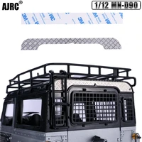 ajrc 112 mn d90 defender modified parts car metal rear skid plate roof skid plate toy car parts