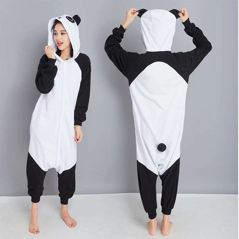 

Halloween New Animal Unicorn Pajamas Adults Winter Sleepwear Stitch Panda Unicornio Pyjamas Women Onesie Anime Costumes Jumpsuit