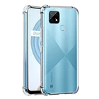 Мягкий прозрачный силиконовый чехол для OPPO Realme C21, чехол s, противоударный защитный чехол для Realme C 21 6,5 дюйма, чехол для телефона чехол, чехлы