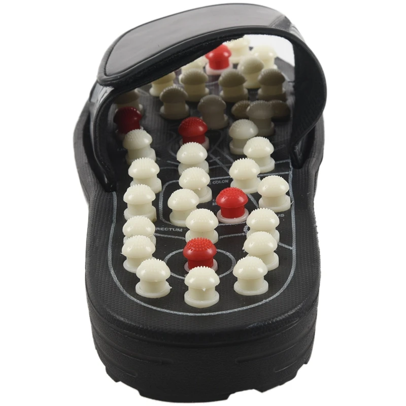 

1 Pair Reflexology Sandals Massager Slipper Acupressure Foot Acupuncture Shoes, 38-39