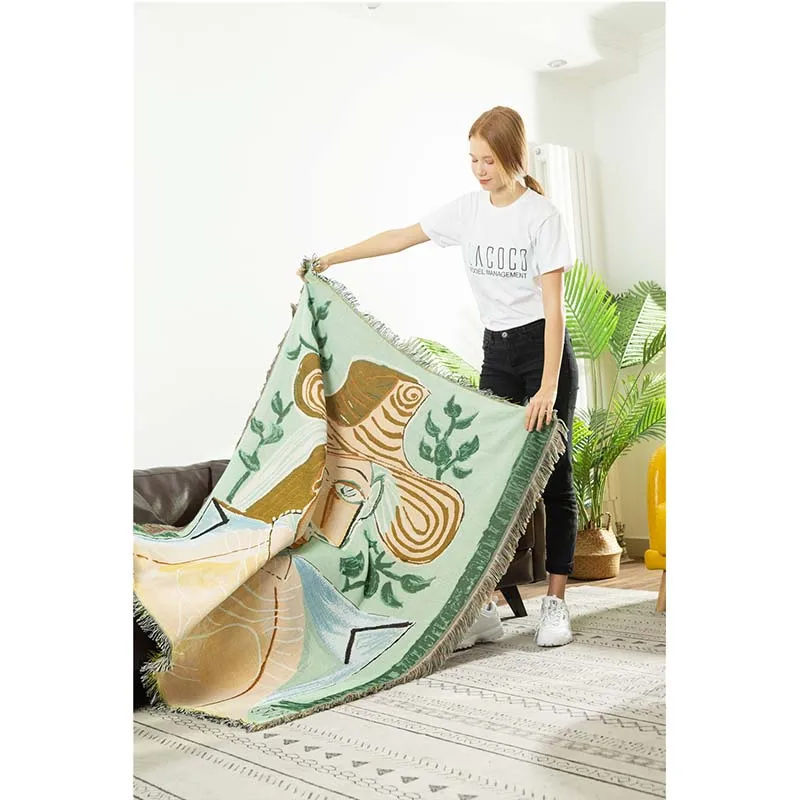 Гобелены в скандинавском стиле для спальни Пикассо абстрактная картина девочек