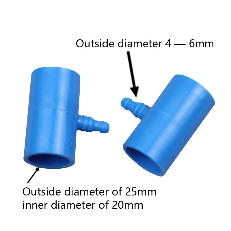 Трубчатый оксигенационный тройник для морепродуктов аквариума пруда рыбы