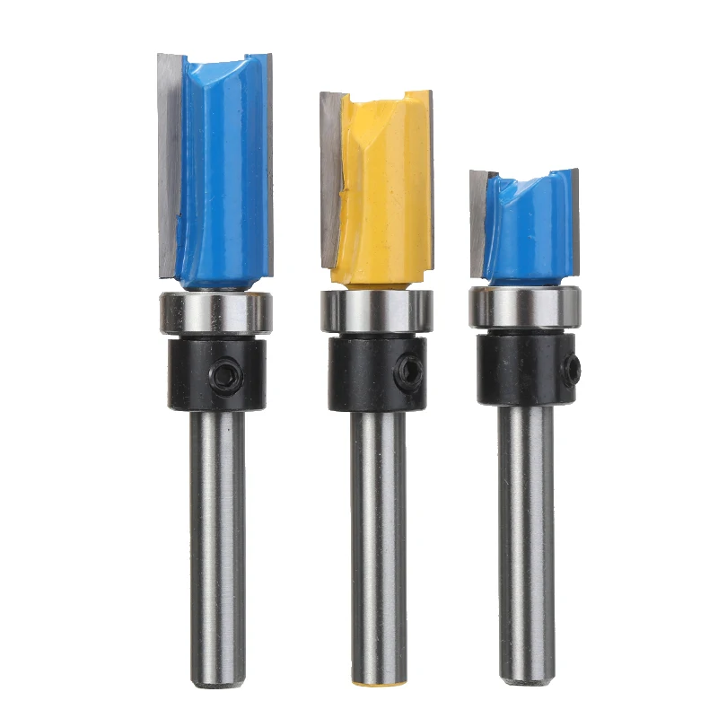 

Wood Tungsten Carbide Router Bits 1/4" Straight Shank Woodworking Milling Cutter Engraving Trimming Cutting Router Bit