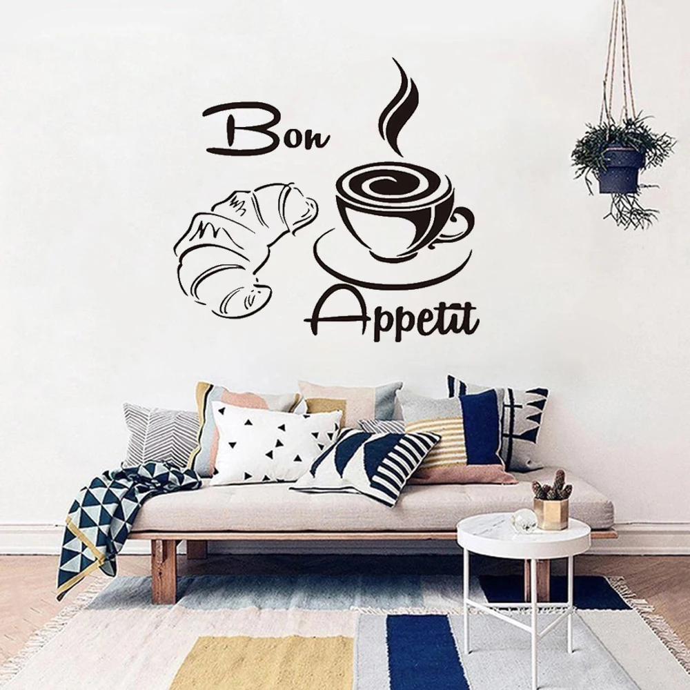 Виниловые наклейки для кухни ресторана столовой зала водонепроницаемые обои