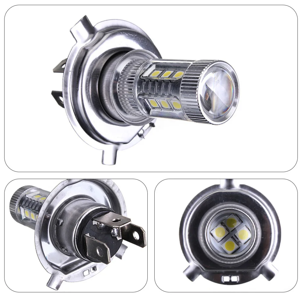 

2pcs H4 80W Replacement Headlight Bulb Practical Auto Lamp LED Anti-fog Light