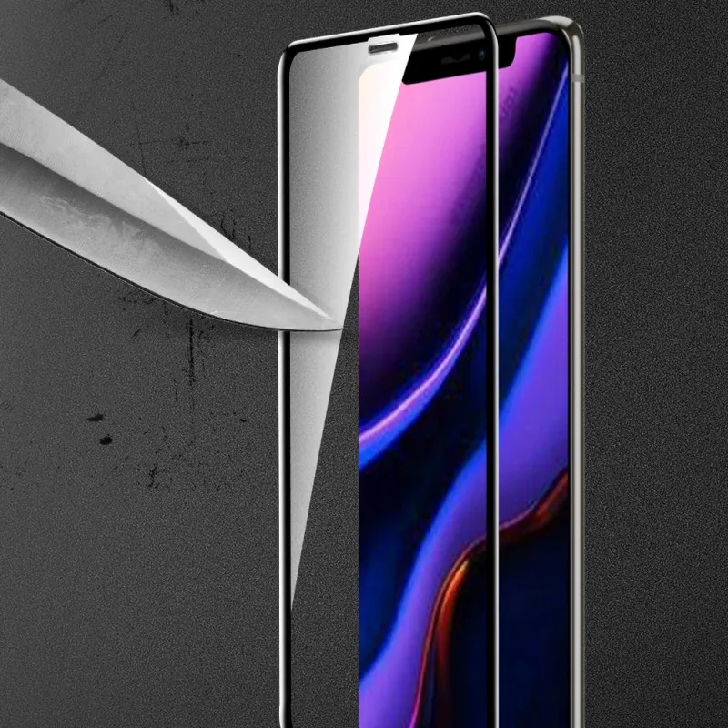 Горячее предложение 9D 9H закаленное стекло для iPhone 11 Pro Max Xs Xr X 6 6S 7 8 Plus 5 5S SE полное