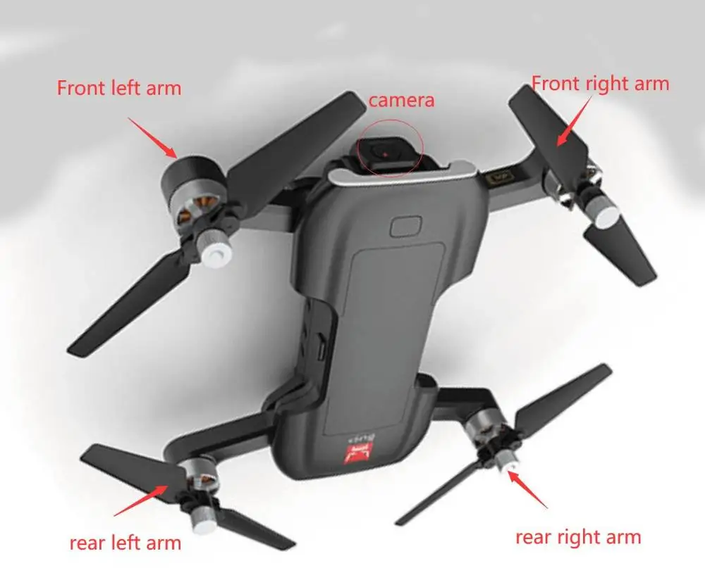 

MJX B7 Bugs 7 RC Drone Spare parts Arm with motor