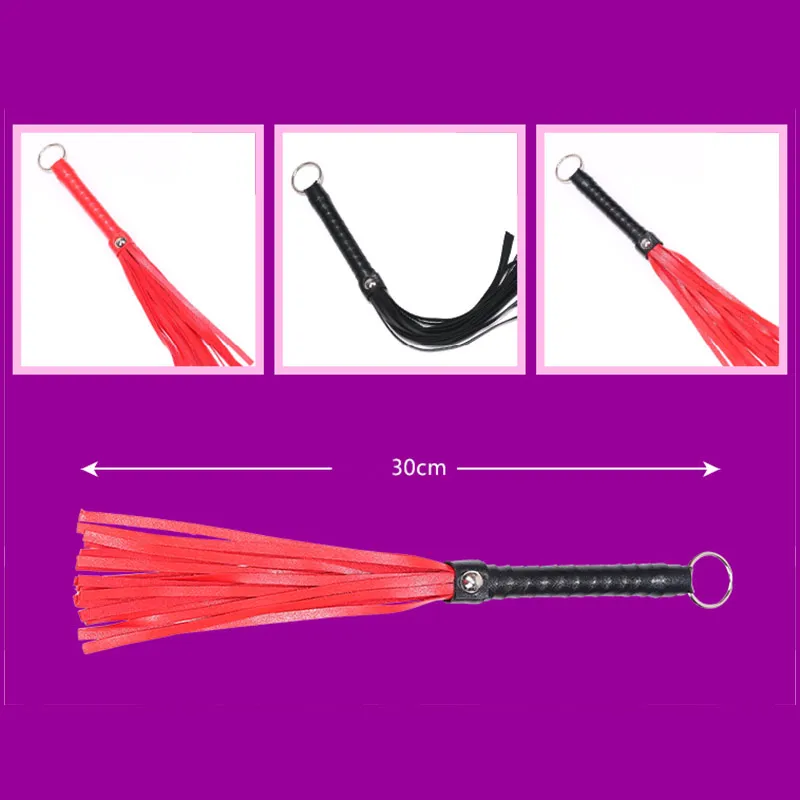 БДСМ бондаж секс-игрушки для пар из искусственной кожи flogger SM секс хлыст-флоггер