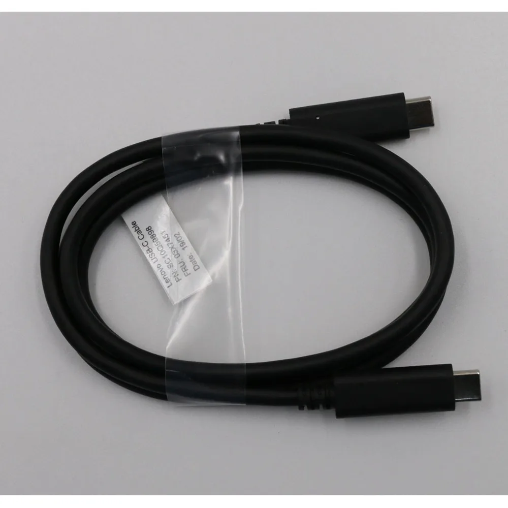 

Совместим с оригинальными планшетами Lenovo ThinkPad X1 Tablet 3rd Gen T580 T570 P52S P72S USB-C type-c кабель «штырь-штырь» 1 м 03X7451